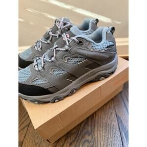 Merrell Moab Low Waterproof Lace Up Hiking Shoes $68 Girls Sz 2 Youth NIB NEW